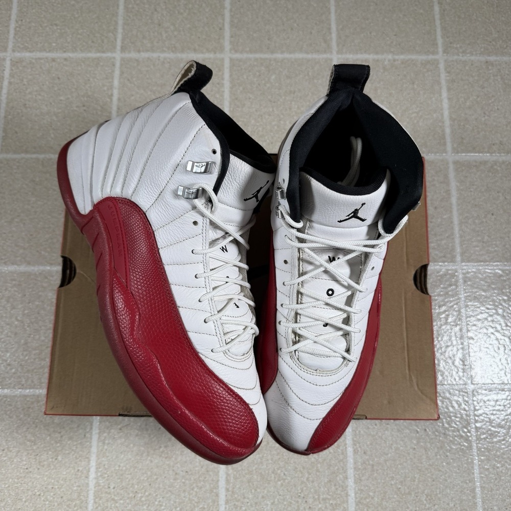 Size 13 - Air Jordan 12 Retro Cherry 2023 CT8013-116 Men's Sneaker